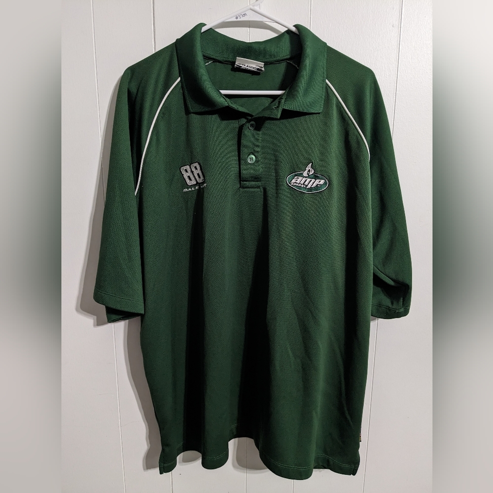 Men's Nascar Dale Jr x Amp Energy Polo shirt - size 2X